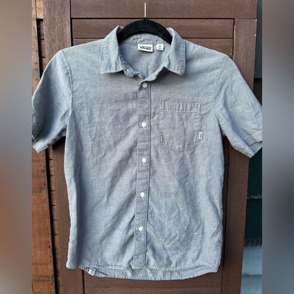 VANS Off the Wall Short Sleeve Button-Down Shirt